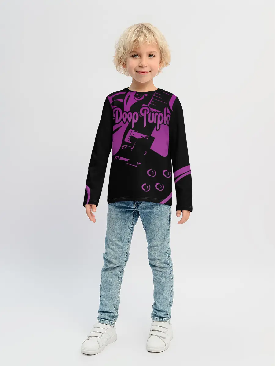 Детский лонгслив / Deep Purple