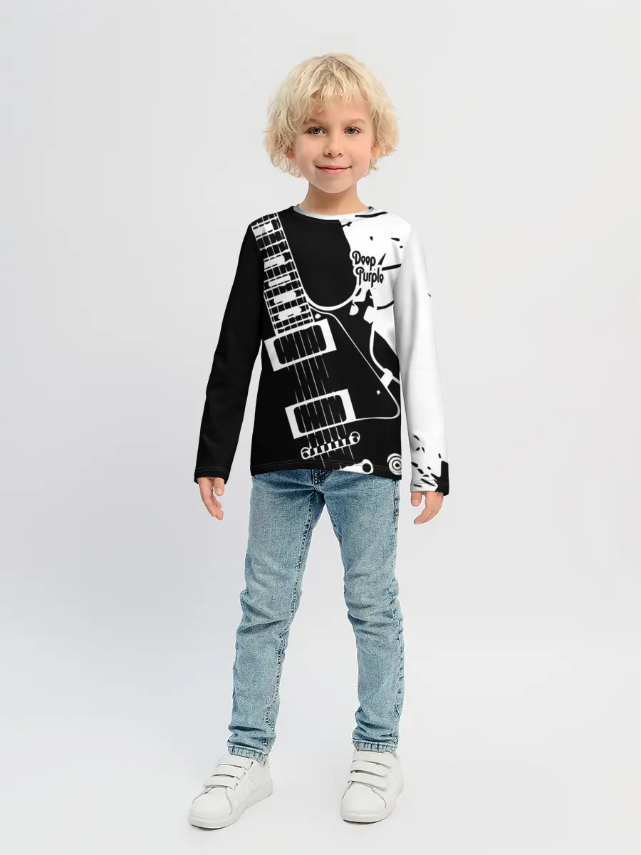 Детский лонгслив / Deep Purple