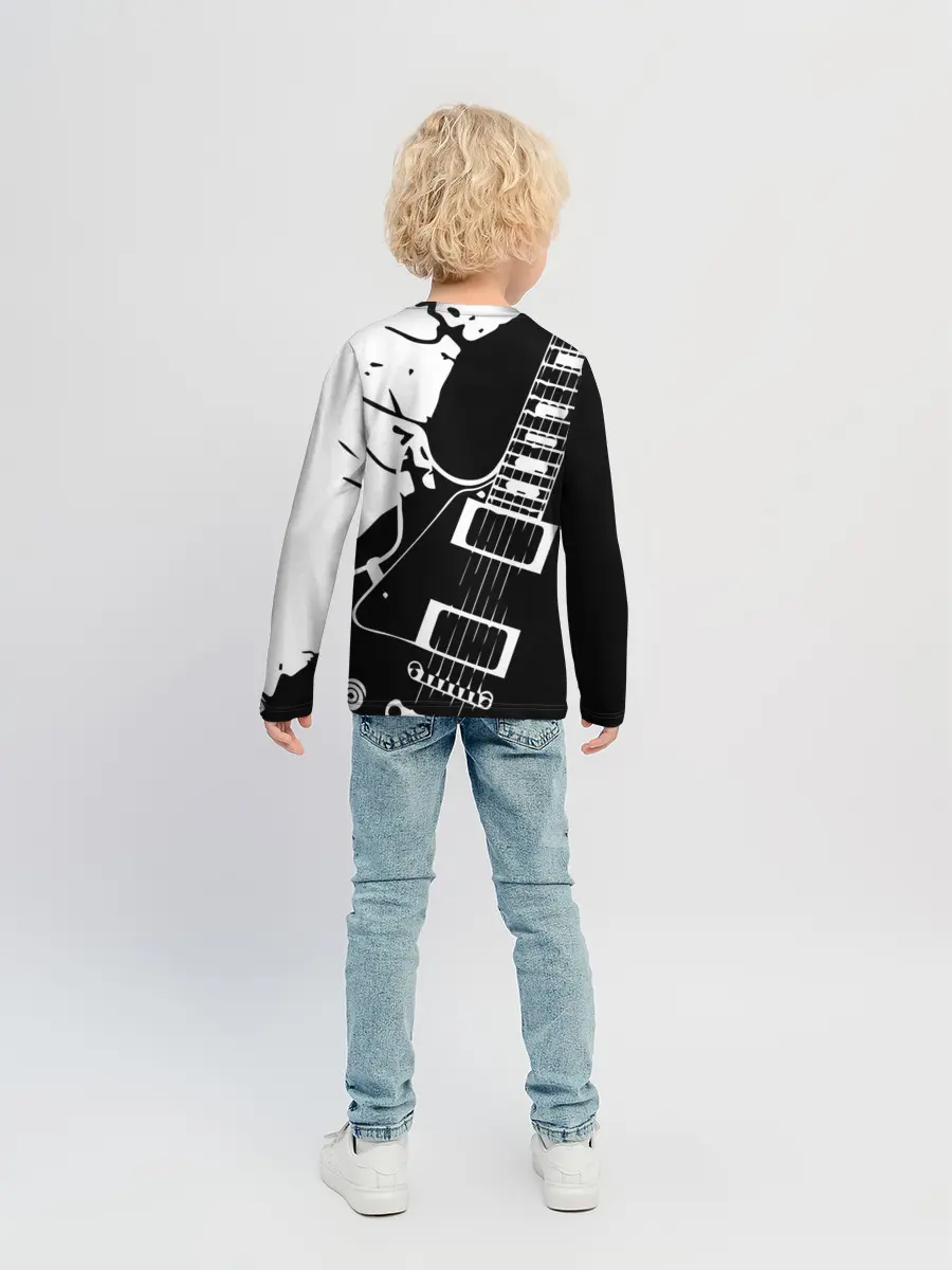 Детский лонгслив / Deep Purple