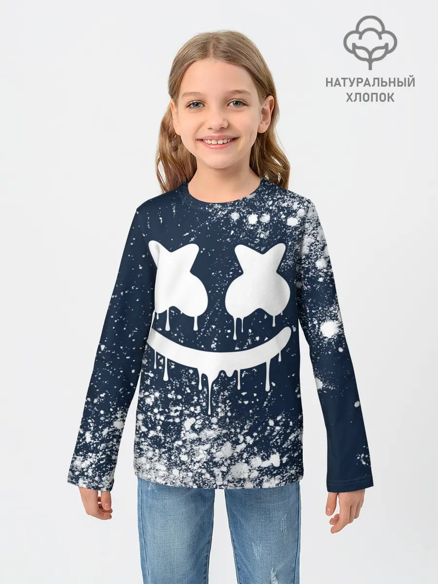 Детский лонгслив / MARSHMELLO / МАРШМЕЛЛОУ