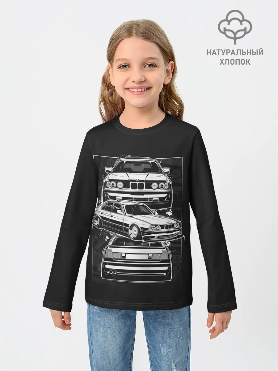 Детский лонгслив / BMW