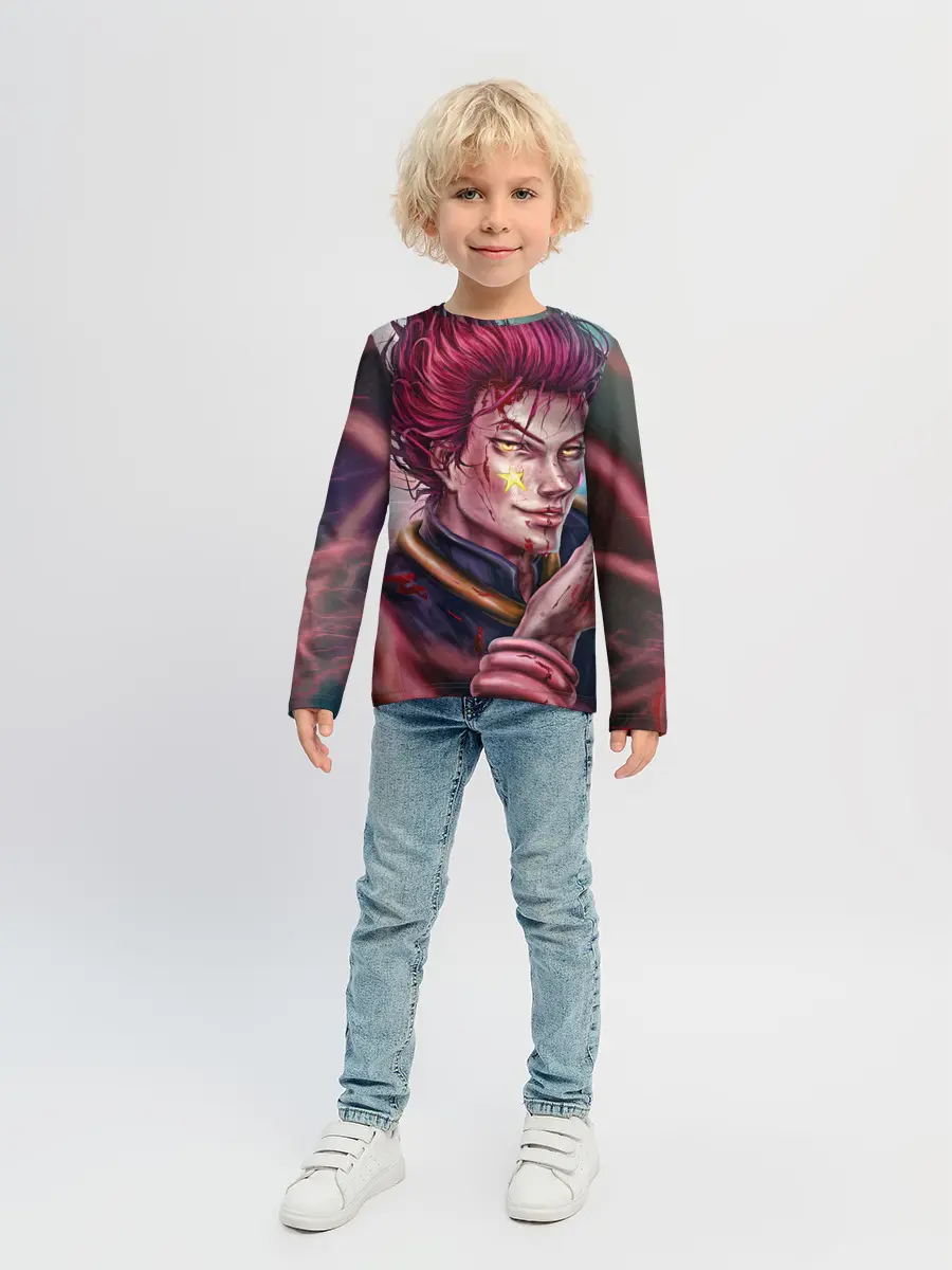 Детский лонгслив / Хисока Мороу реалистичный арт