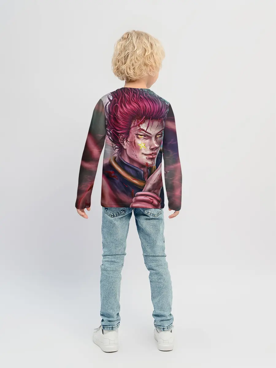 Детский лонгслив / Хисока Мороу реалистичный арт