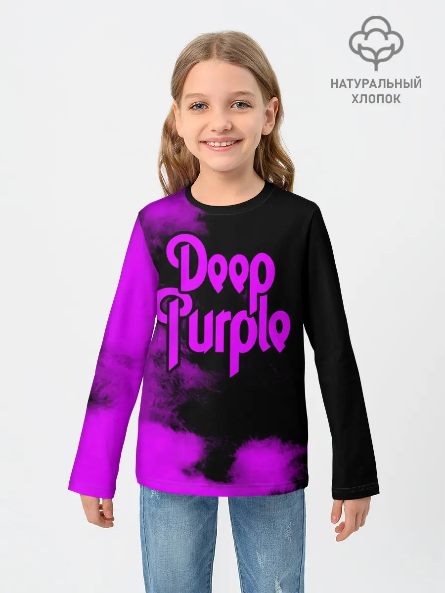 Детский лонгслив / Deep Purple