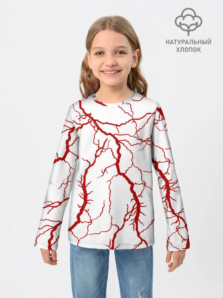 Детский лонгслив / Сосуды