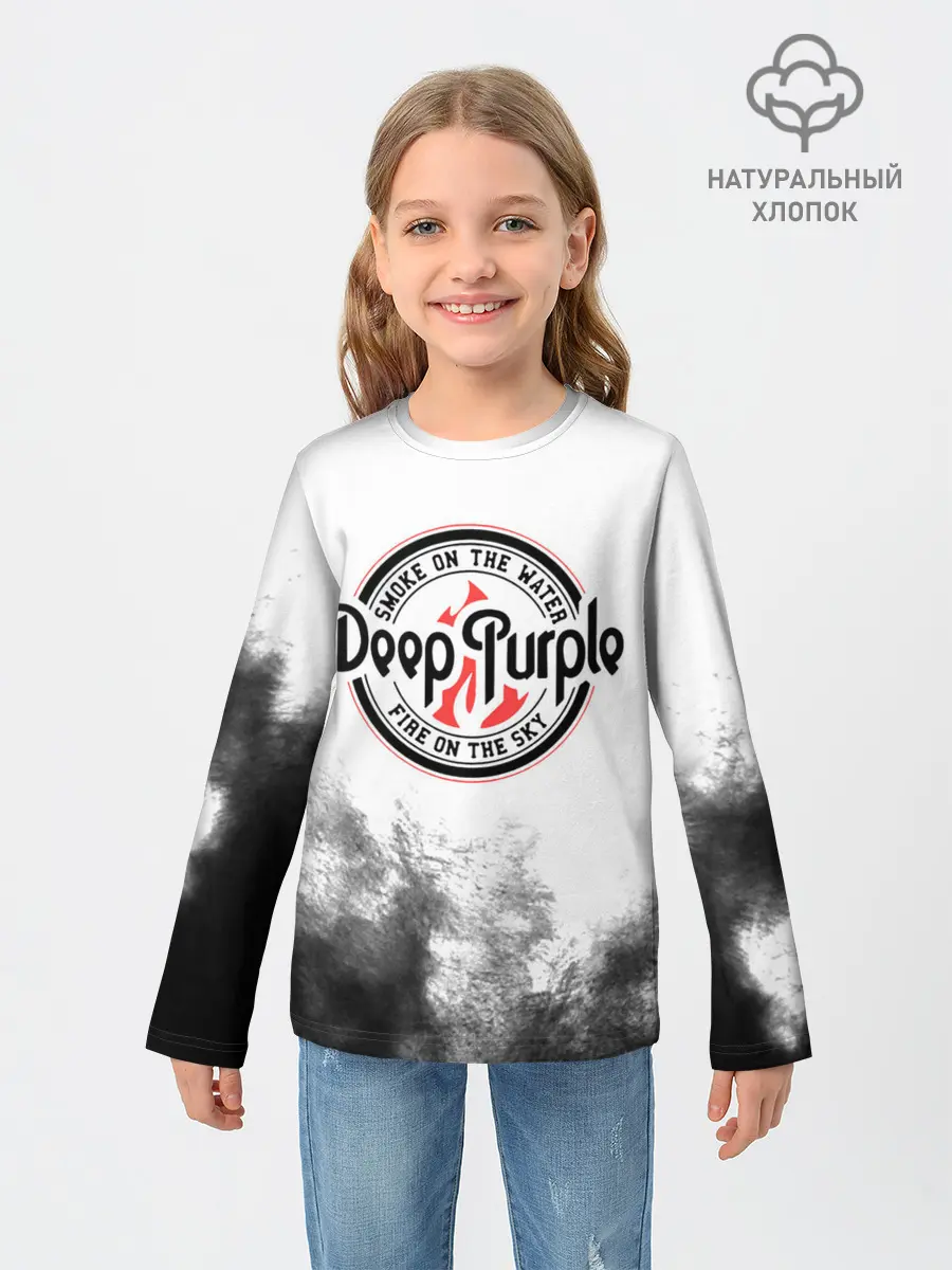 Детский лонгслив / Deep Purple