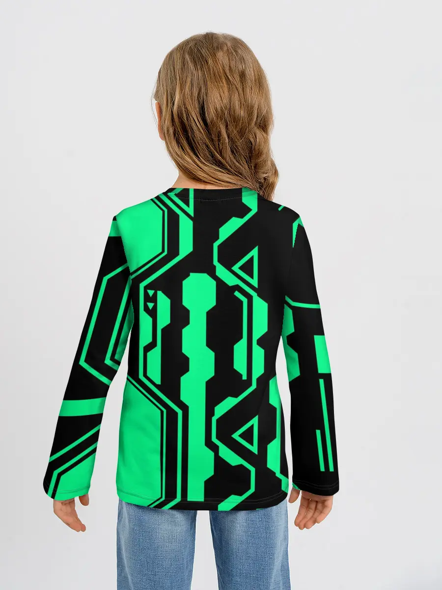 Детский лонгслив / КИБЕРПАНК