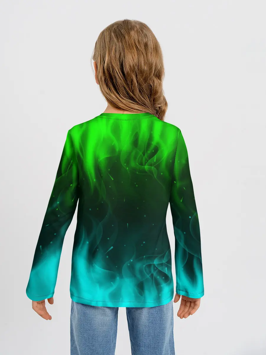 Детский лонгслив / Minecraft | Майнкрафт