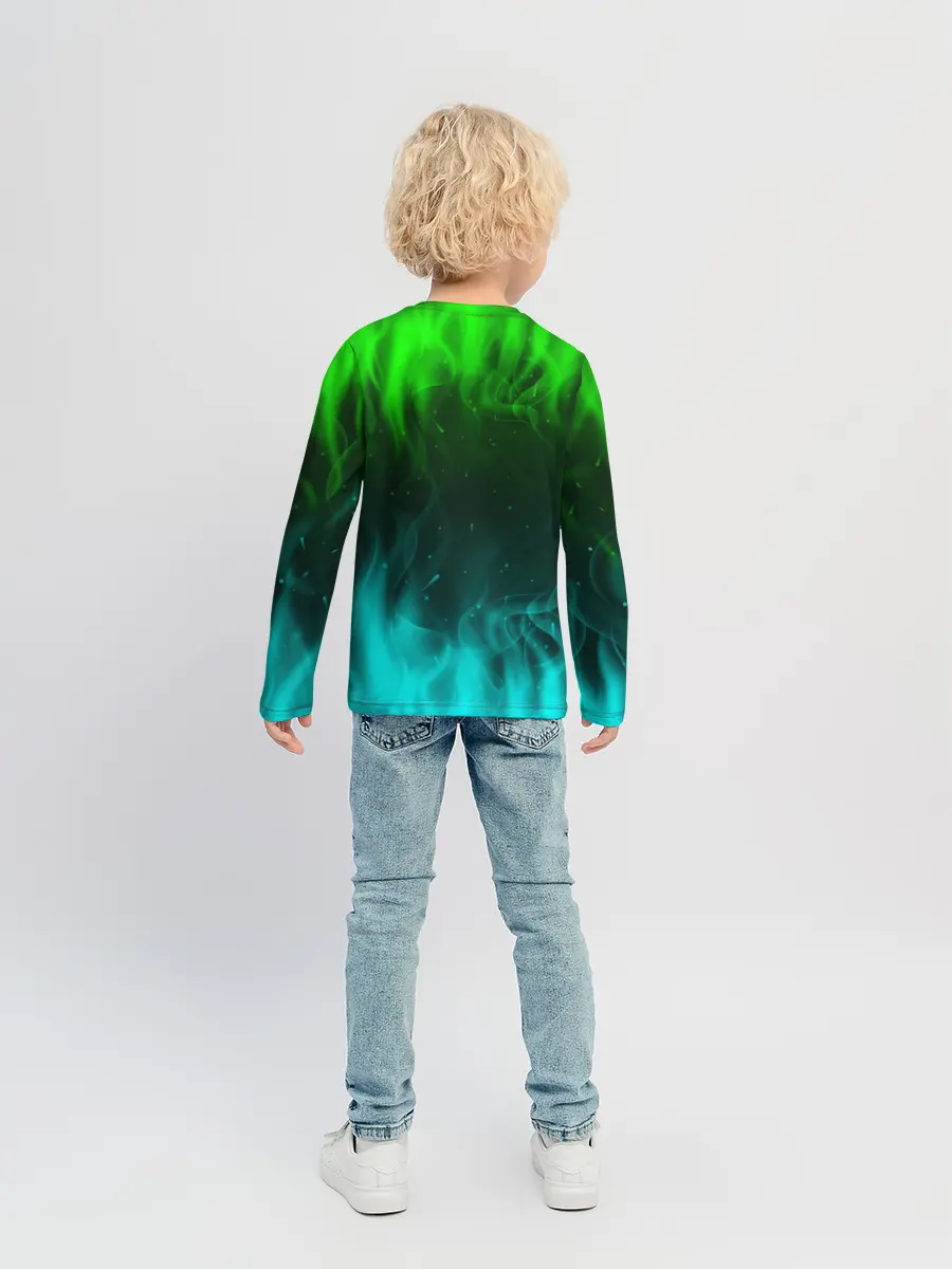 Детский лонгслив / Minecraft | Майнкрафт