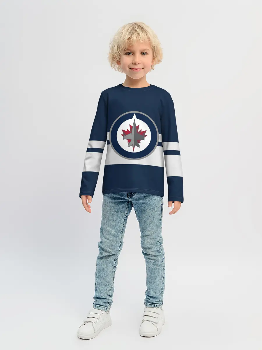 Детский лонгслив / ВИННИПЕГ ДЖЕТС НХЛ