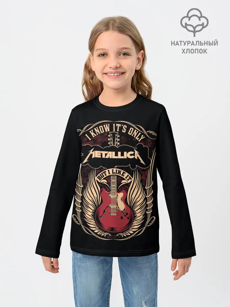 Детский лонгслив / Metallica