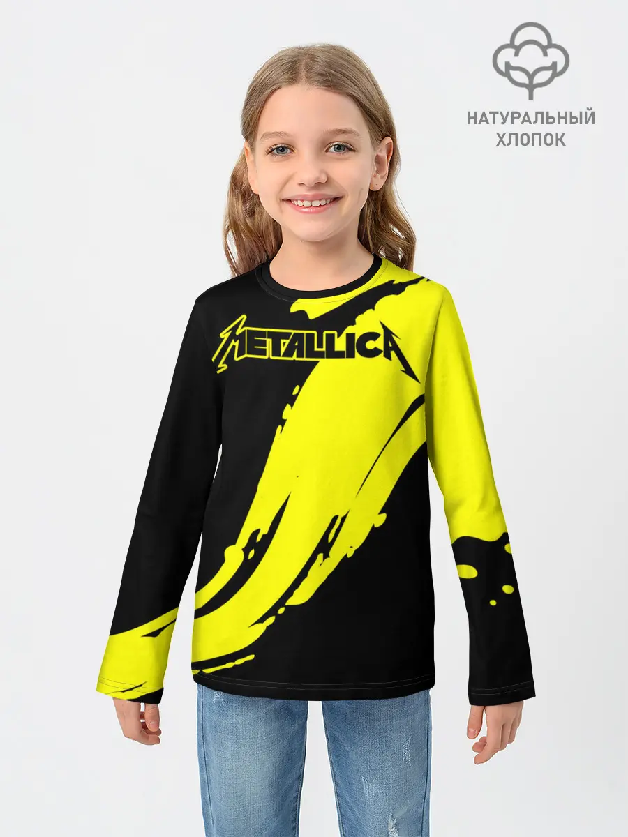 Детский лонгслив / Metallica