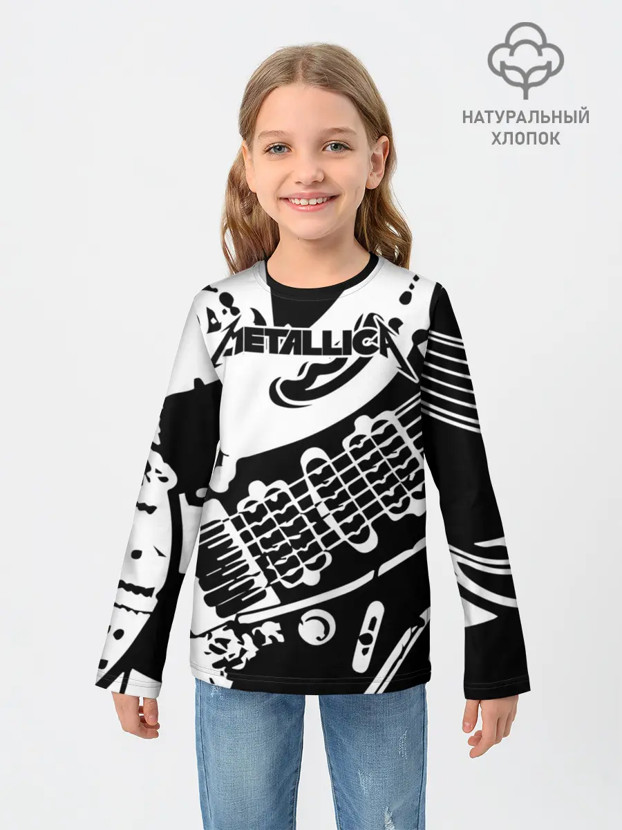 Детский лонгслив / Metallica