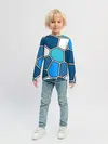 Детский лонгслив / Ледяной витраж