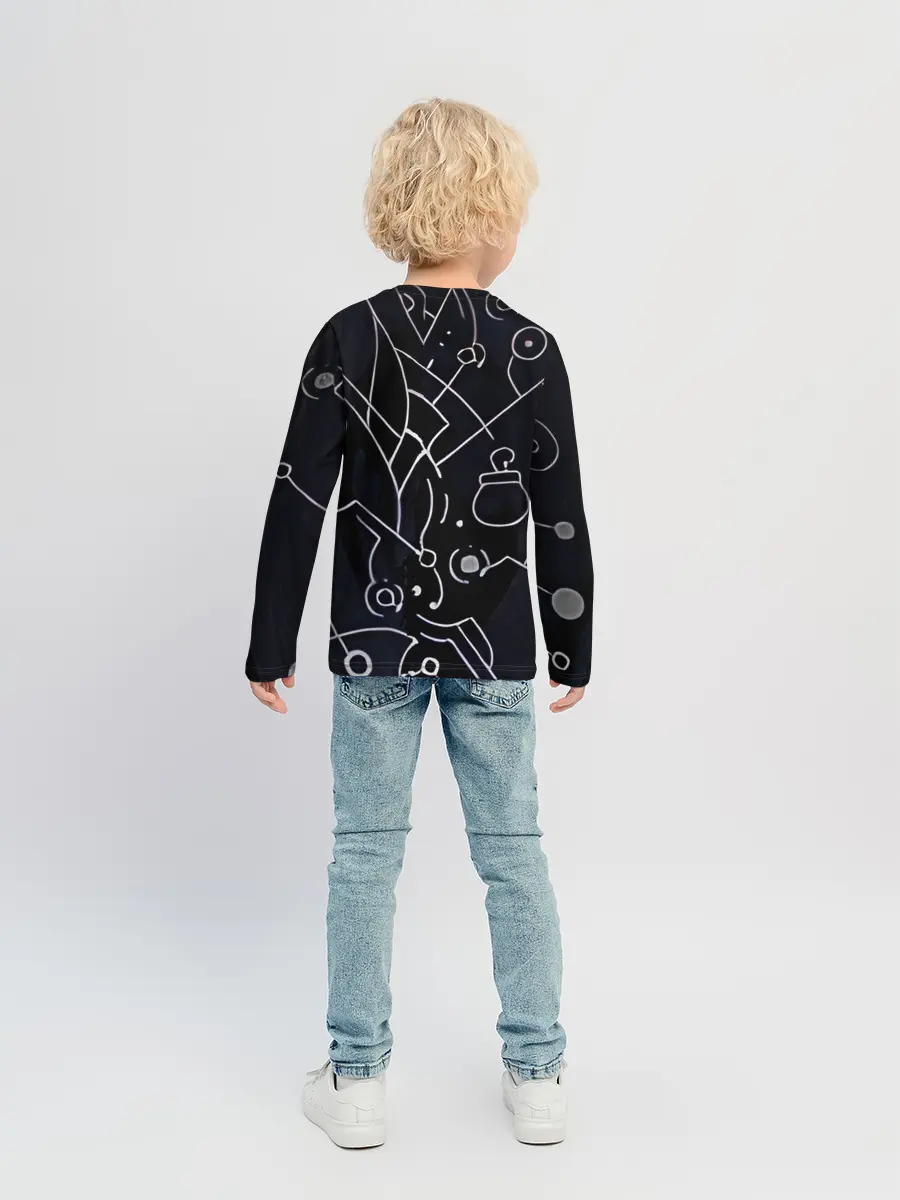 Детский лонгслив / Гусеничка из Hollow Knight