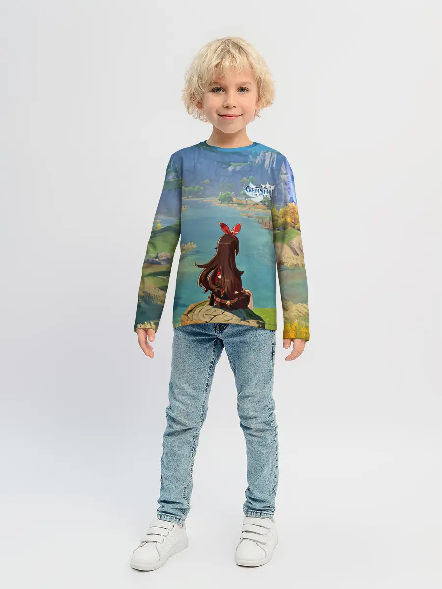 Детский лонгслив / Genshin Impact