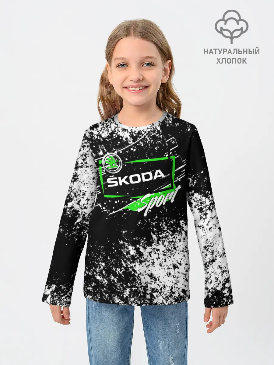 Детский лонгслив / SKODA SPORT