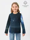 Детский лонгслив / Космос