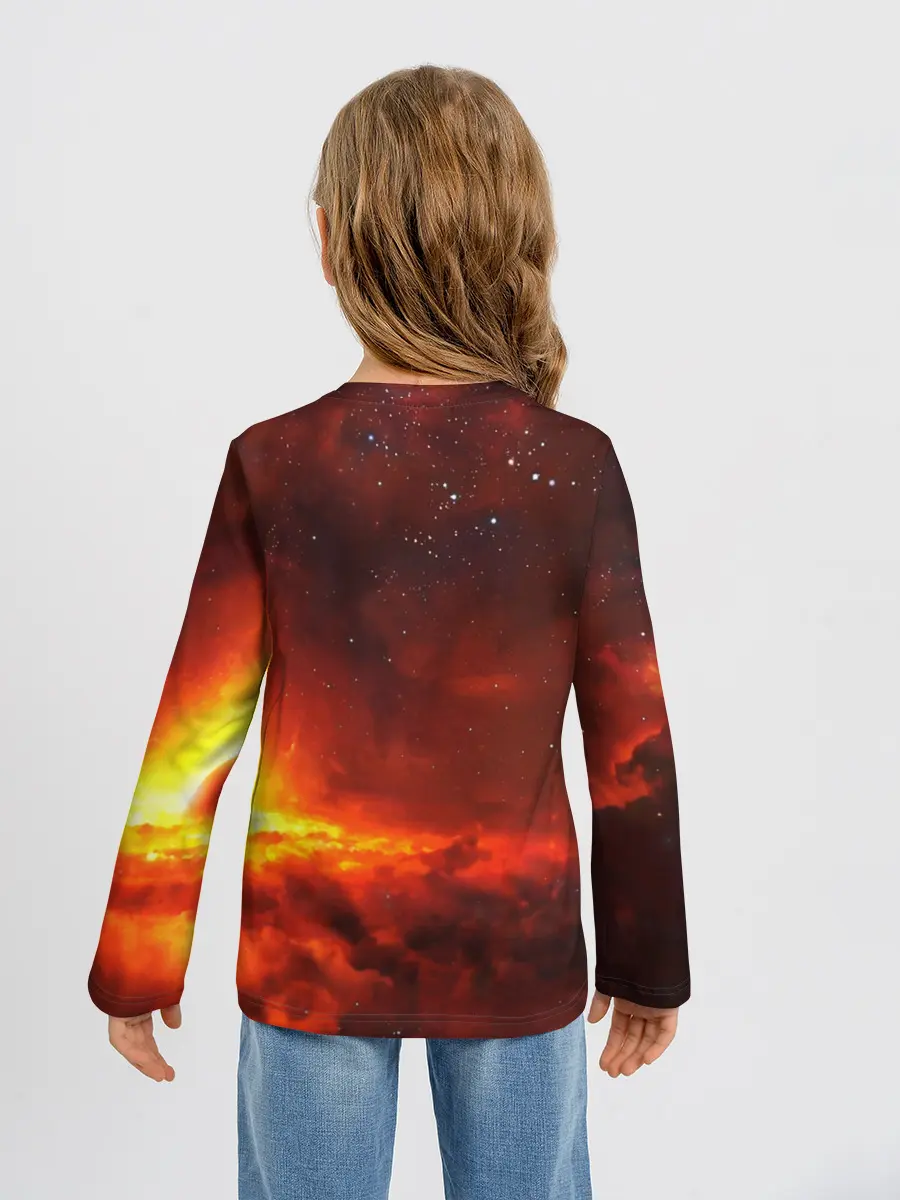 Детский лонгслив / Марс