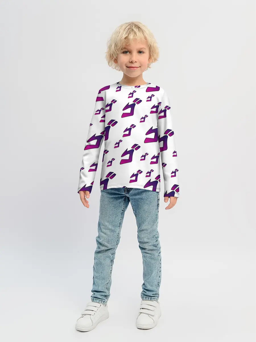 Детский лонгслив / JoJo Bizarre Adventure