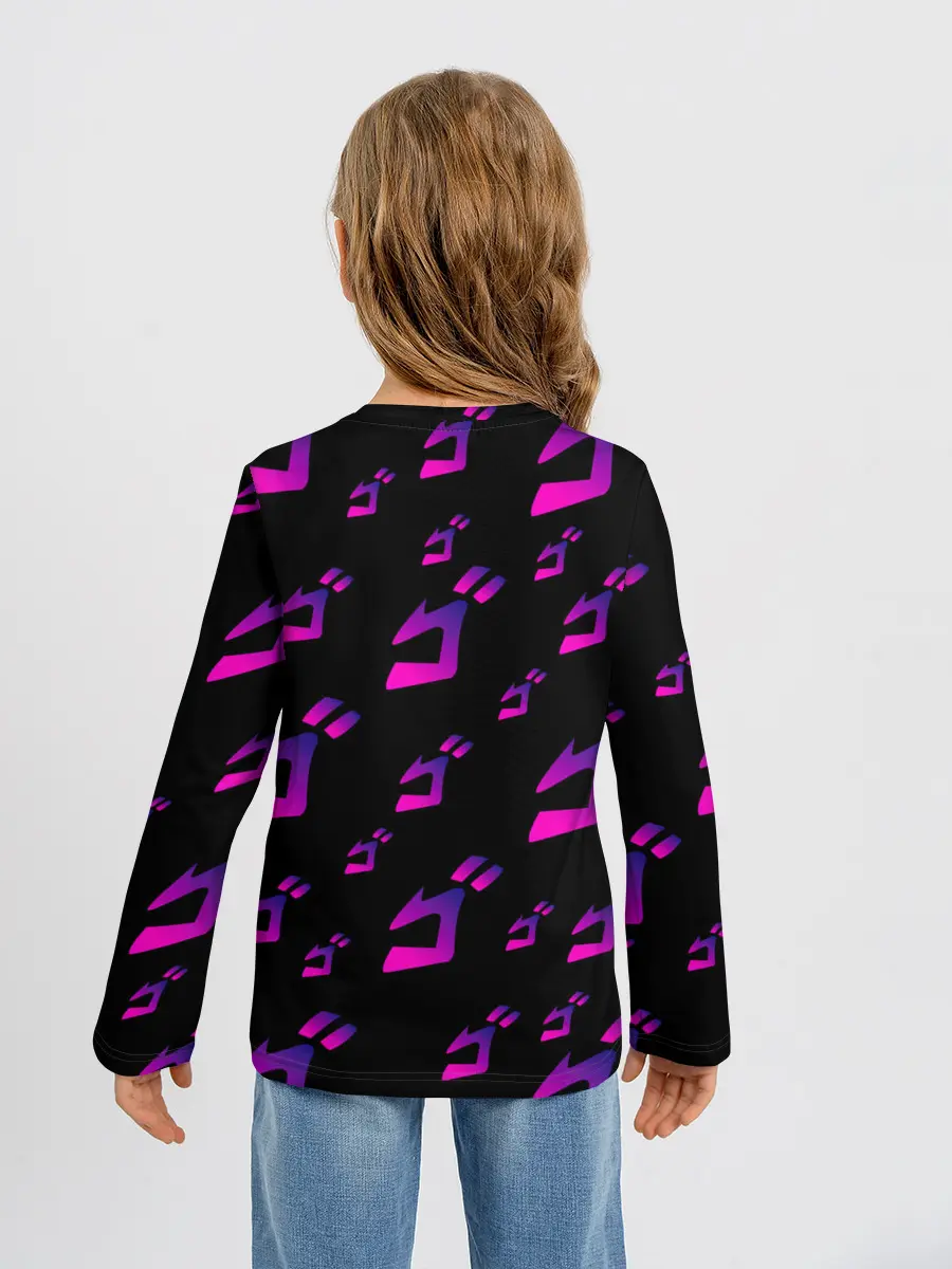 Детский лонгслив / JoJo Bizarre Adventure