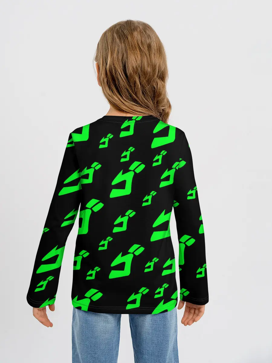 Детский лонгслив / JoJo Bizarre Adventure