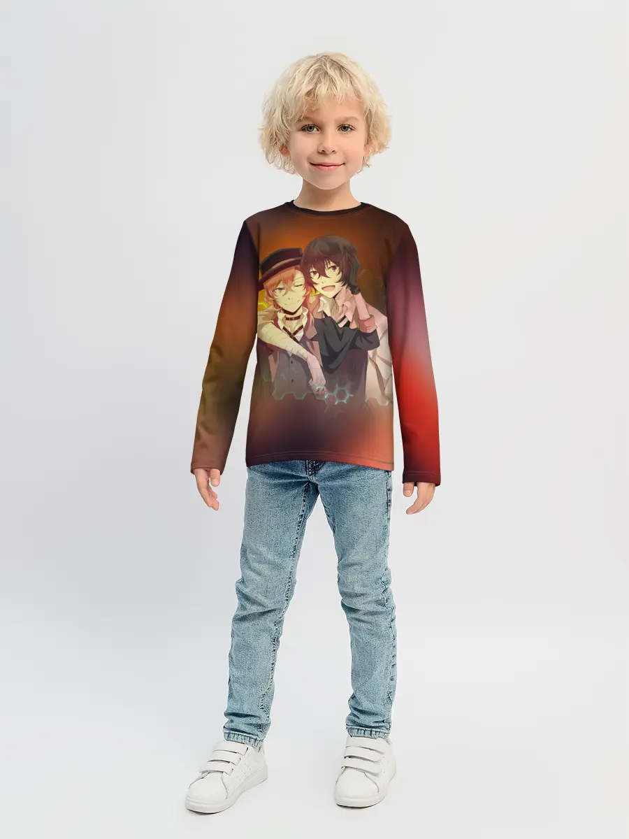 Детский лонгслив / Дазай и Чуя