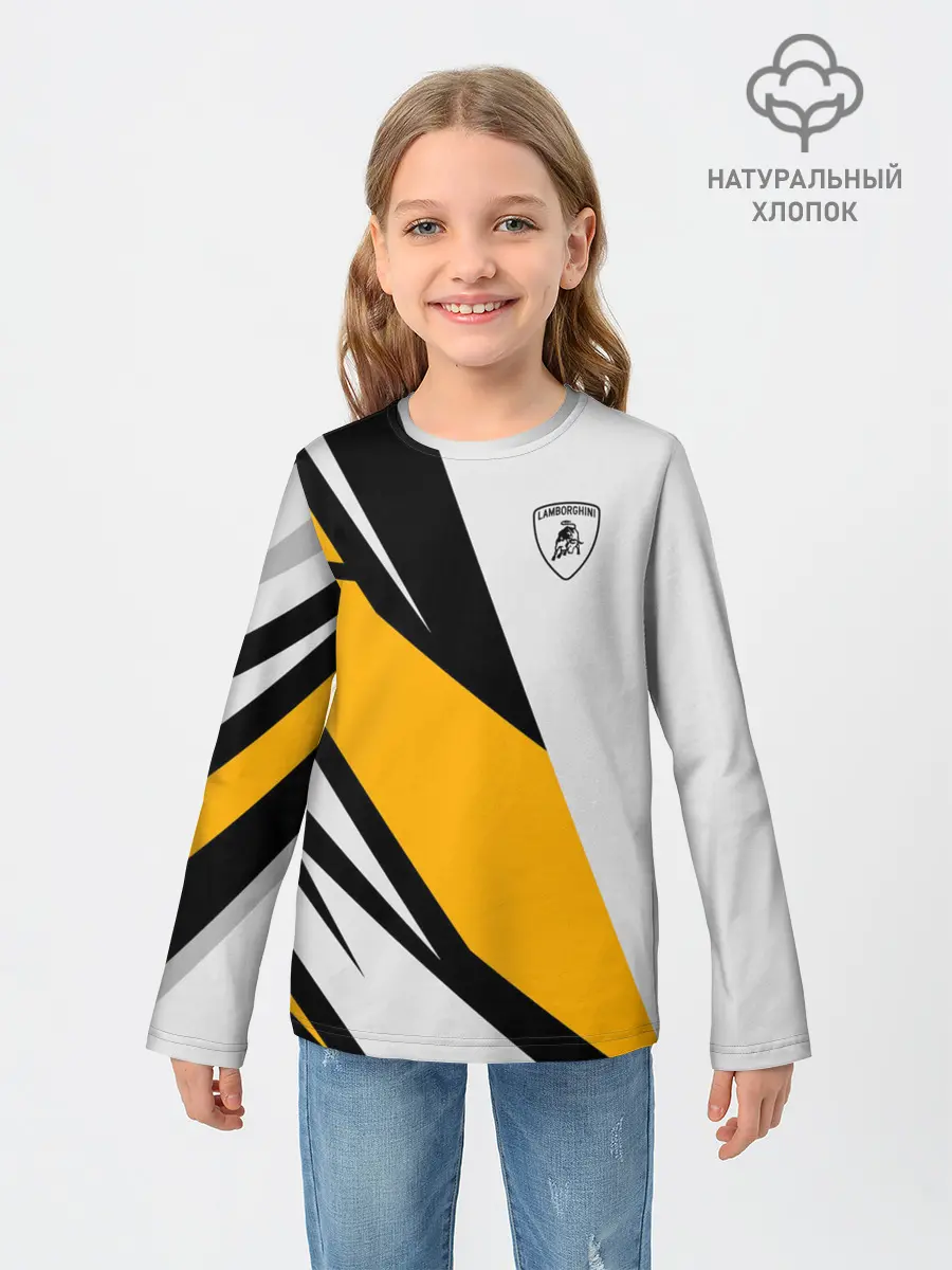 Детский лонгслив / Lamborghini