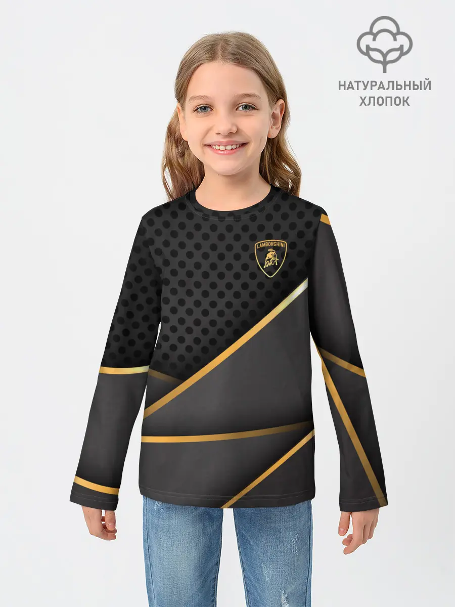 Детский лонгслив / Lamborghini