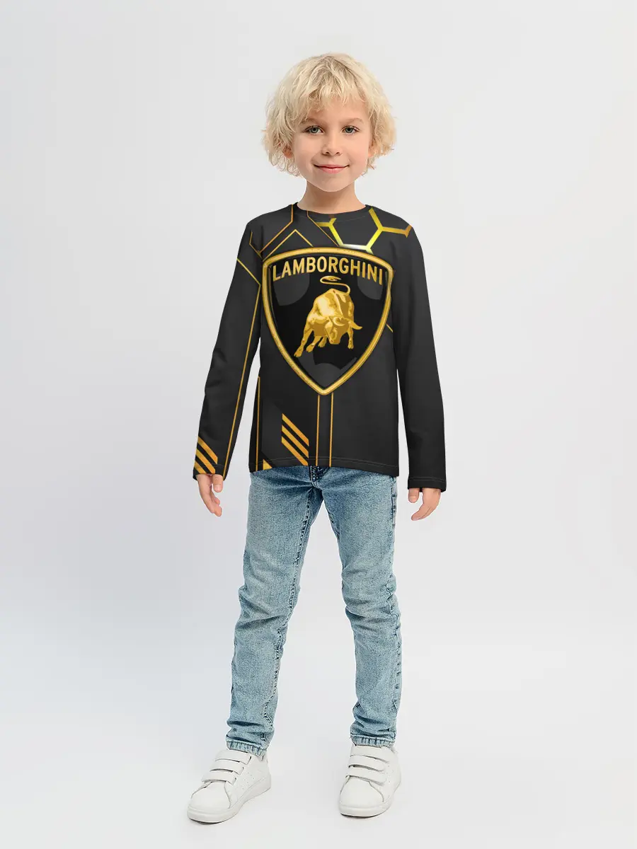 Детский лонгслив / Lamborghini