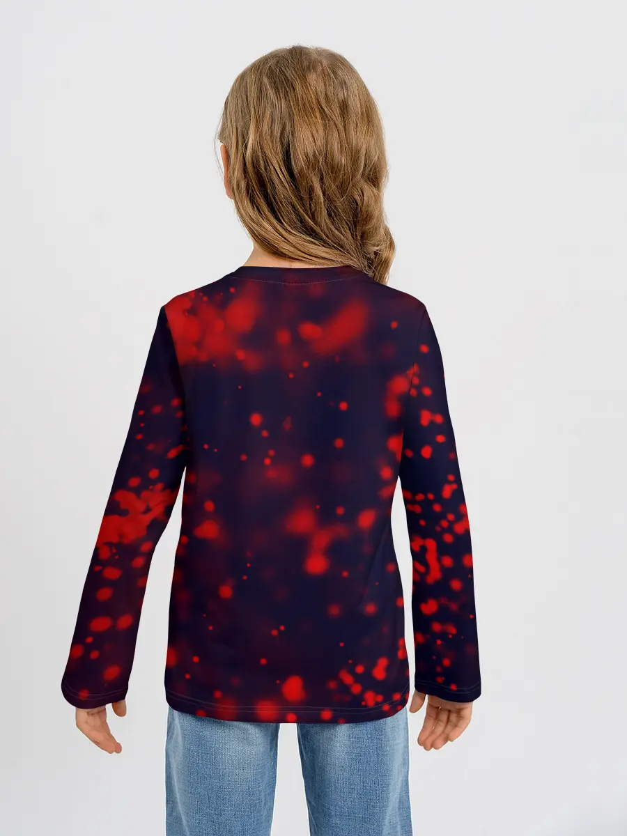 Детский лонгслив / AC DС