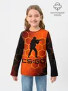 Детский лонгслив / CS GO | КС ГО