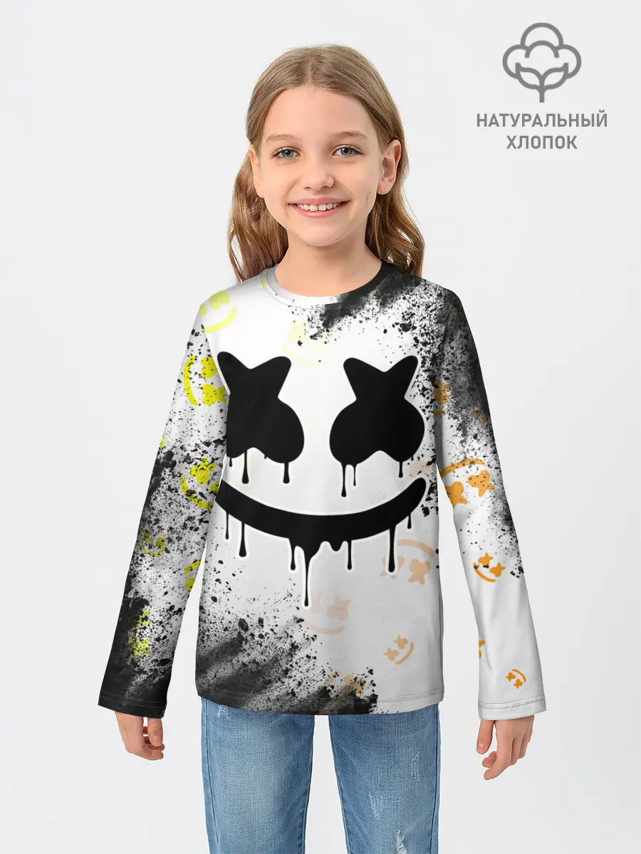 Детский лонгслив / MARSHMELLO / МАРШМЕЛЛОУ