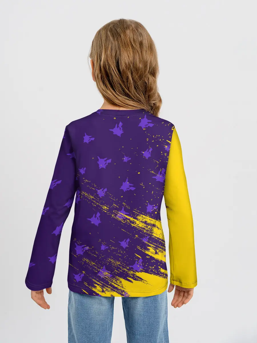 Детский лонгслив / ПИКАЧУ / PIKACHU