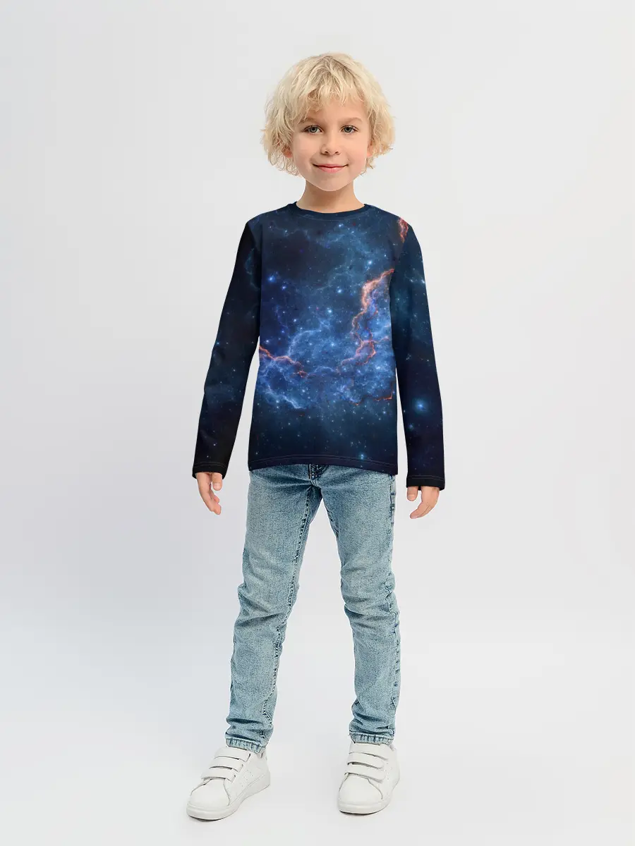 Детский лонгслив / Туманность