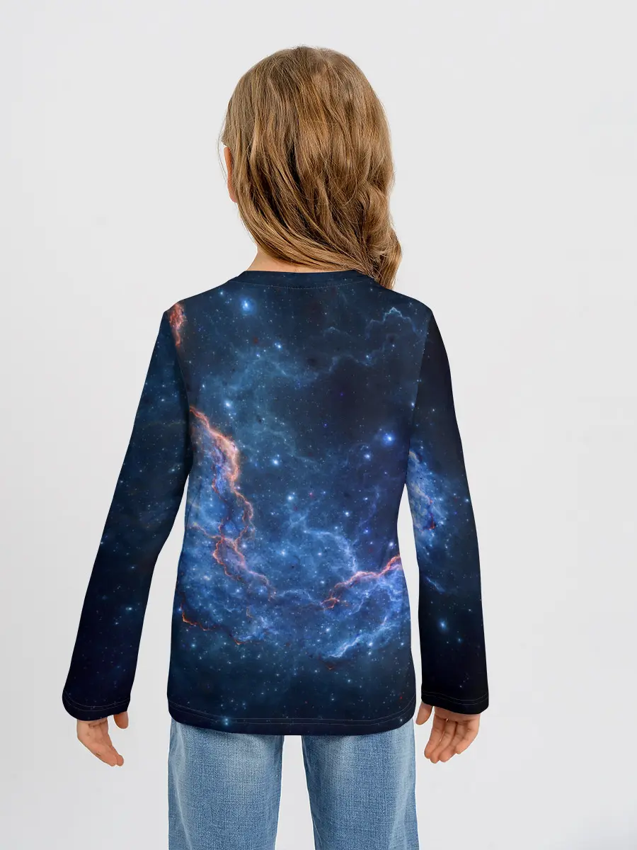 Детский лонгслив / Туманность