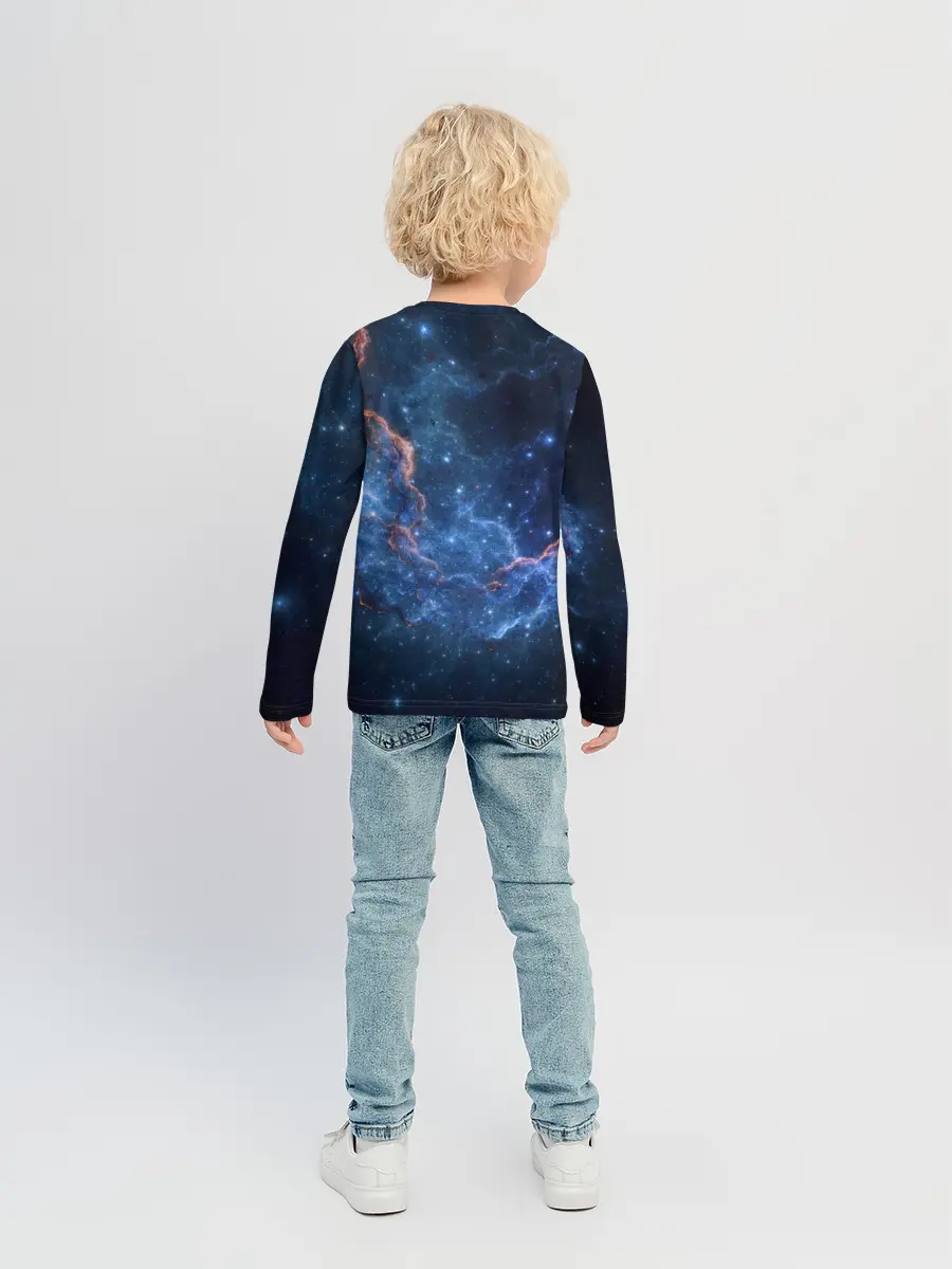 Детский лонгслив / Туманность