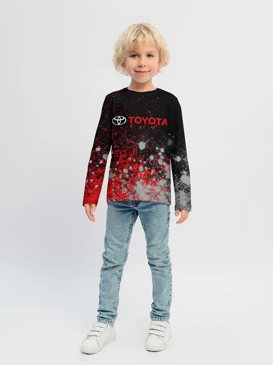 Детский лонгслив / TOYOTA / ТОЙОТА