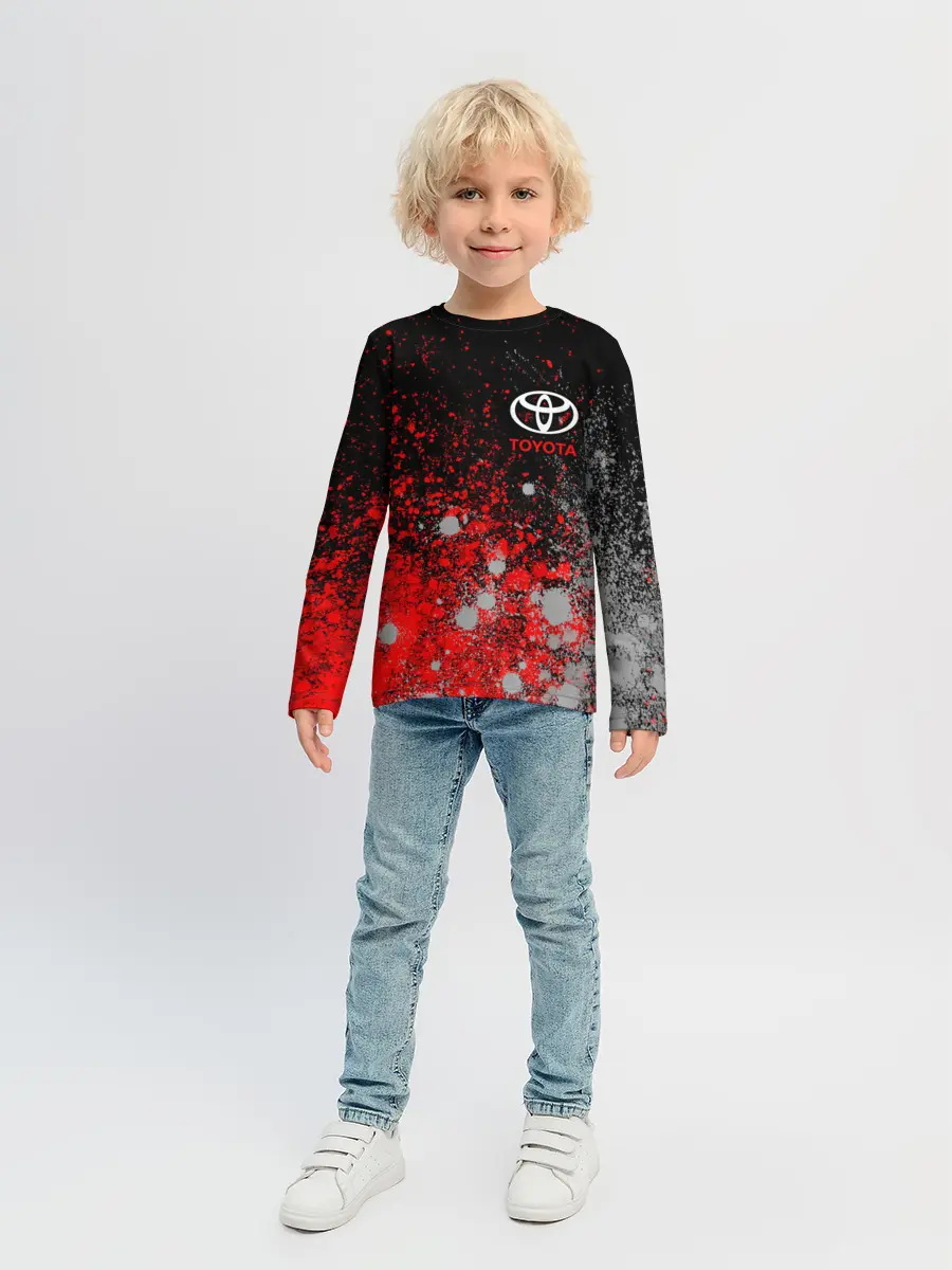Детский лонгслив / TOYOTA / ТОЙОТА