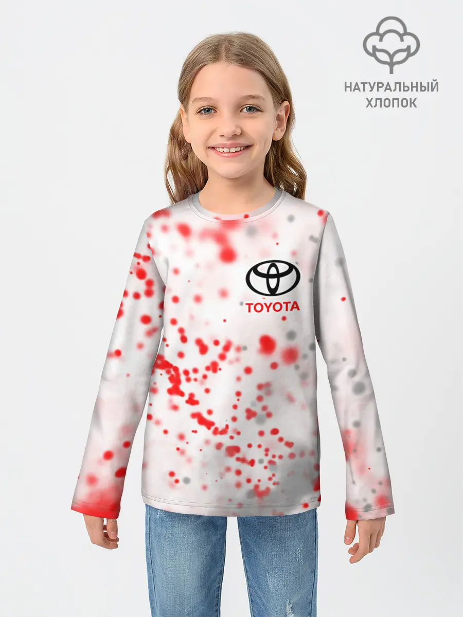 Детский лонгслив / TOYOTA / ТОЙОТА
