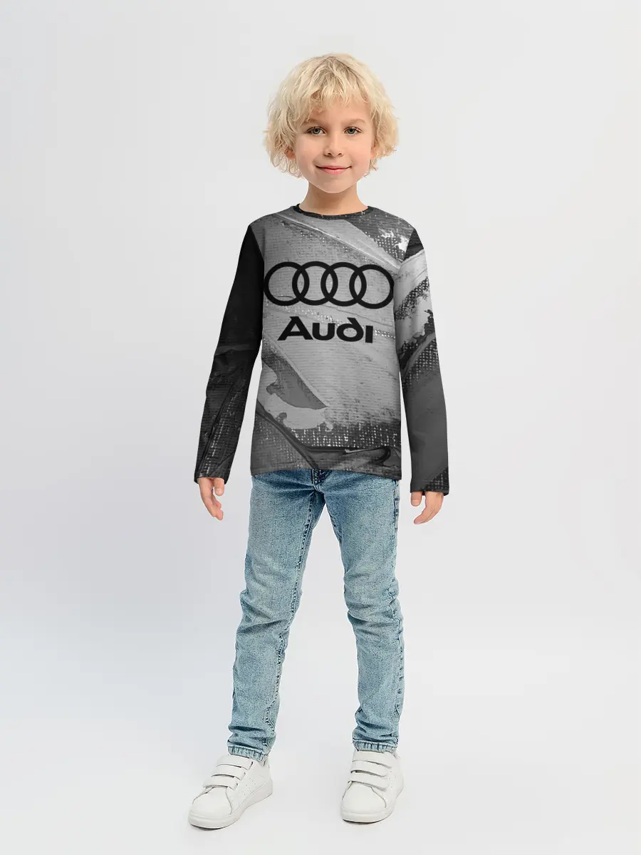 Детский лонгслив / AUDI / АУДИ