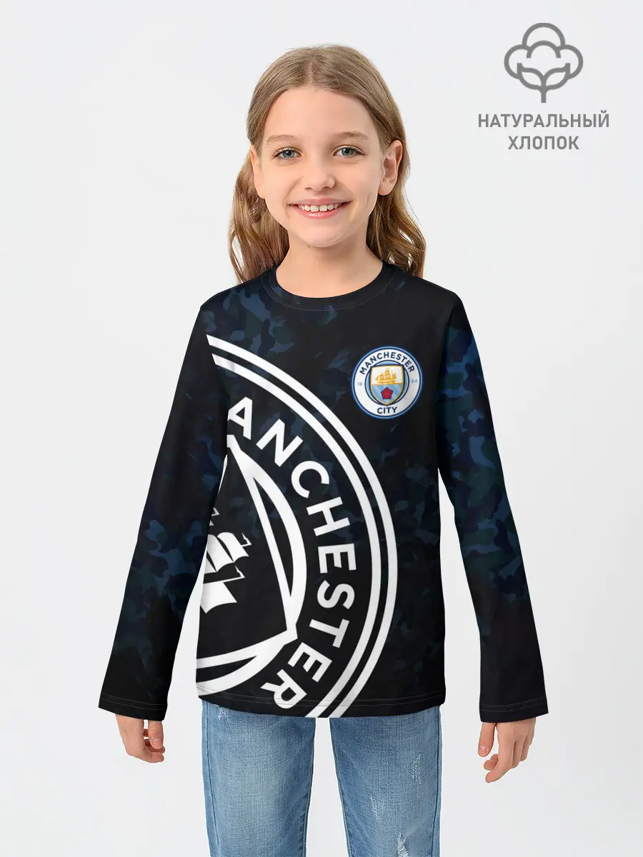 Детский лонгслив / Manchester City