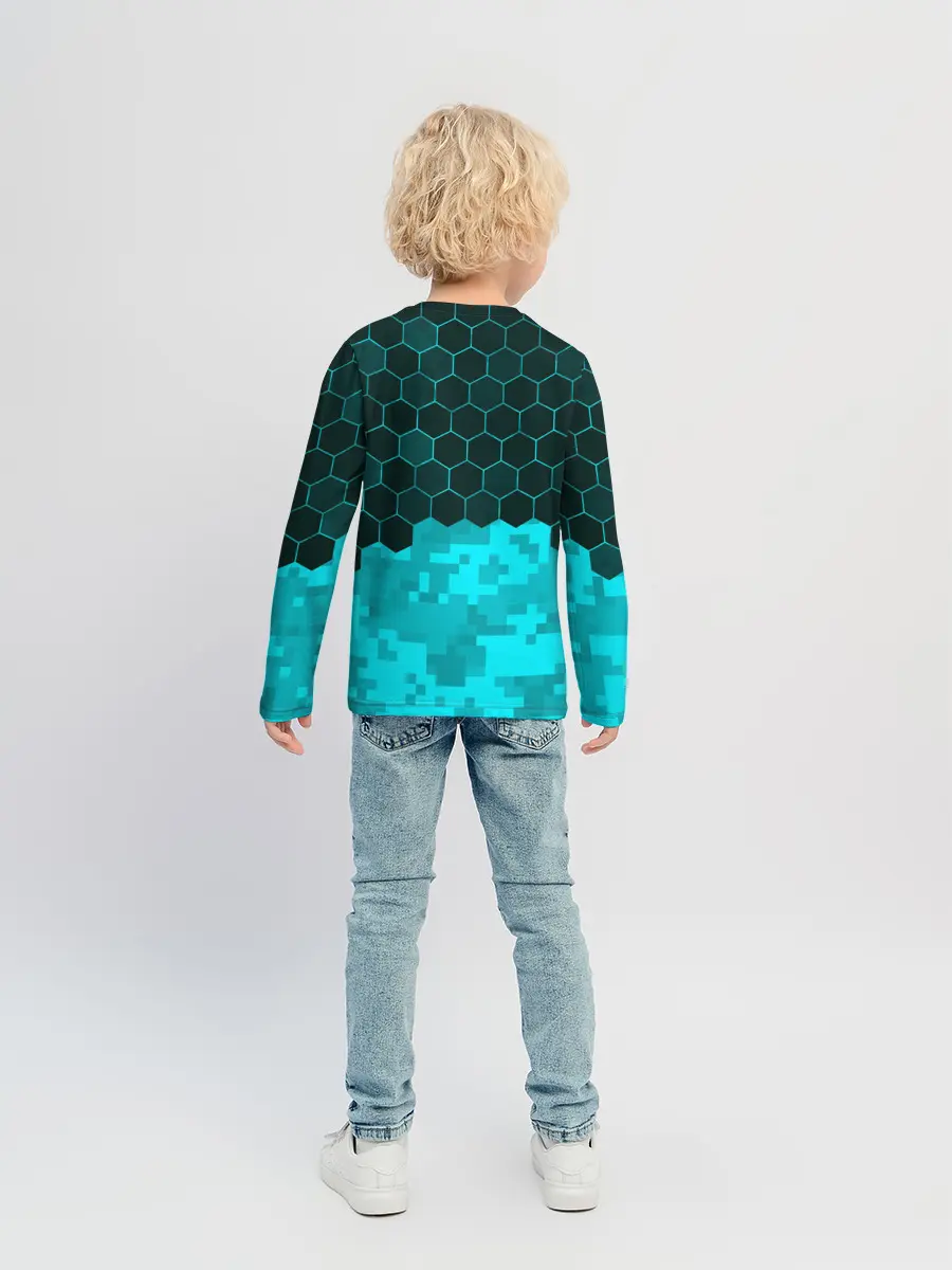 Детский лонгслив / MINECRAFT / МАЙНКРАФТ