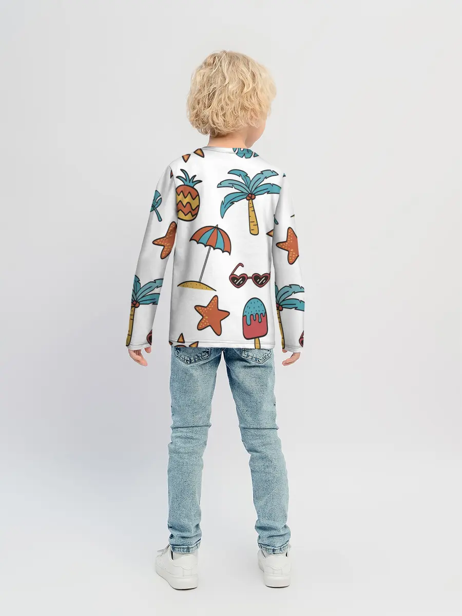 Детский лонгслив / Отпуск