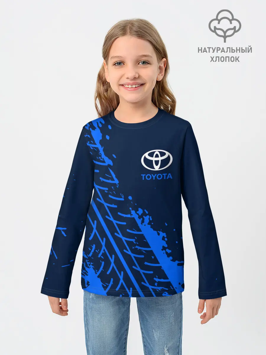 Детский лонгслив / TOYOTA / ТОЙОТА