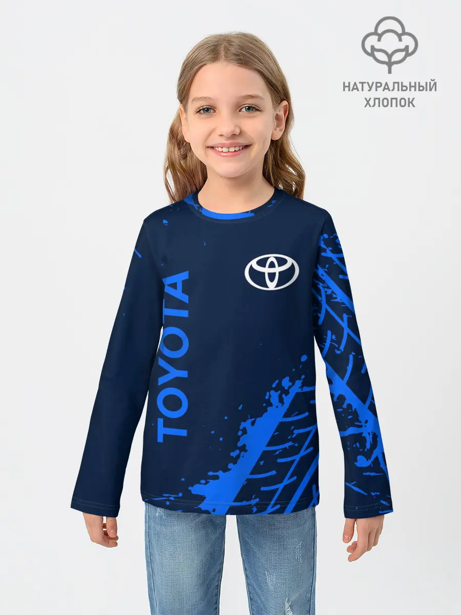 Детский лонгслив / TOYOTA / ТОЙОТА