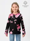 Детский лонгслив / Цветы