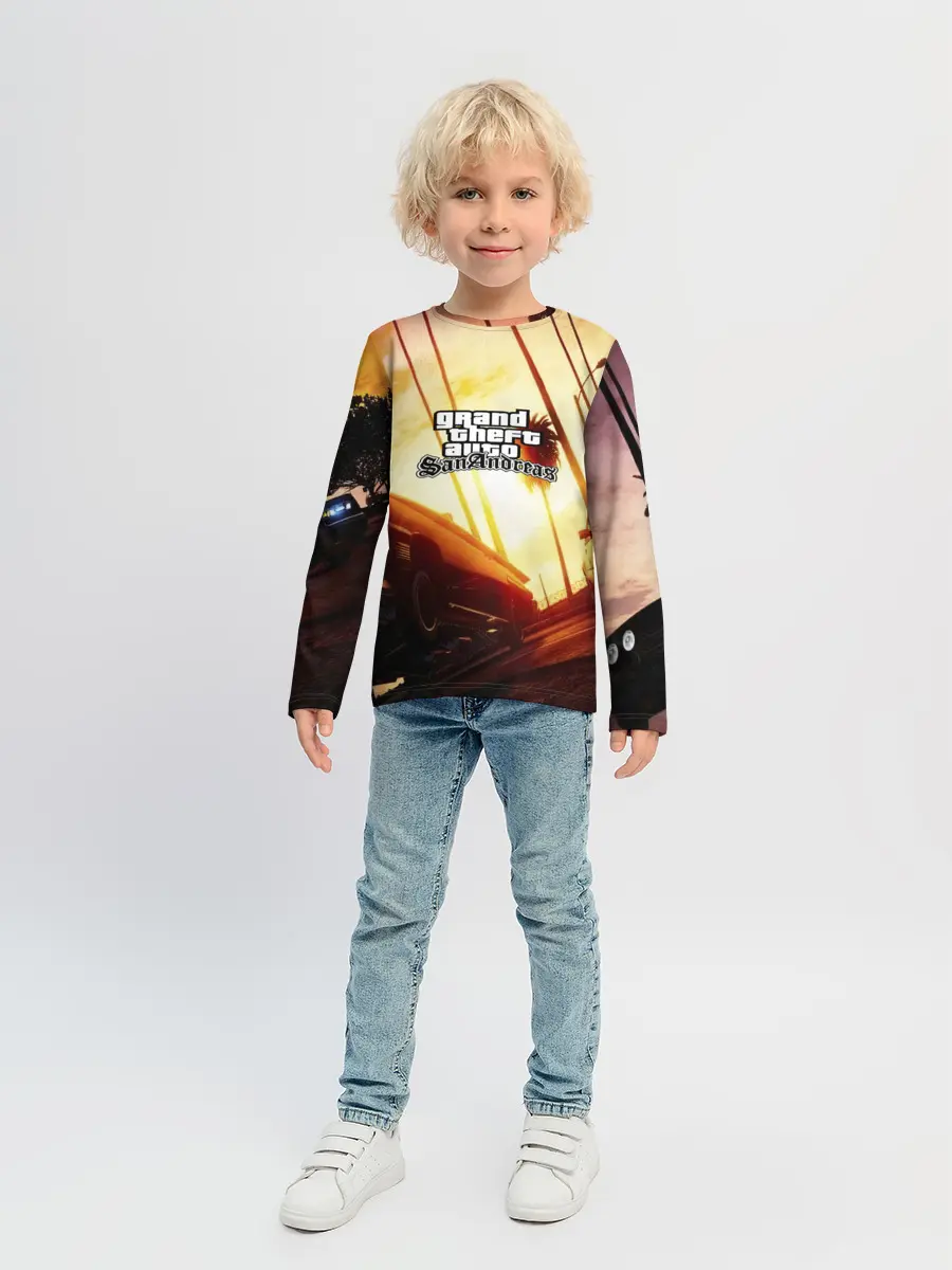 Детский лонгслив / GTA