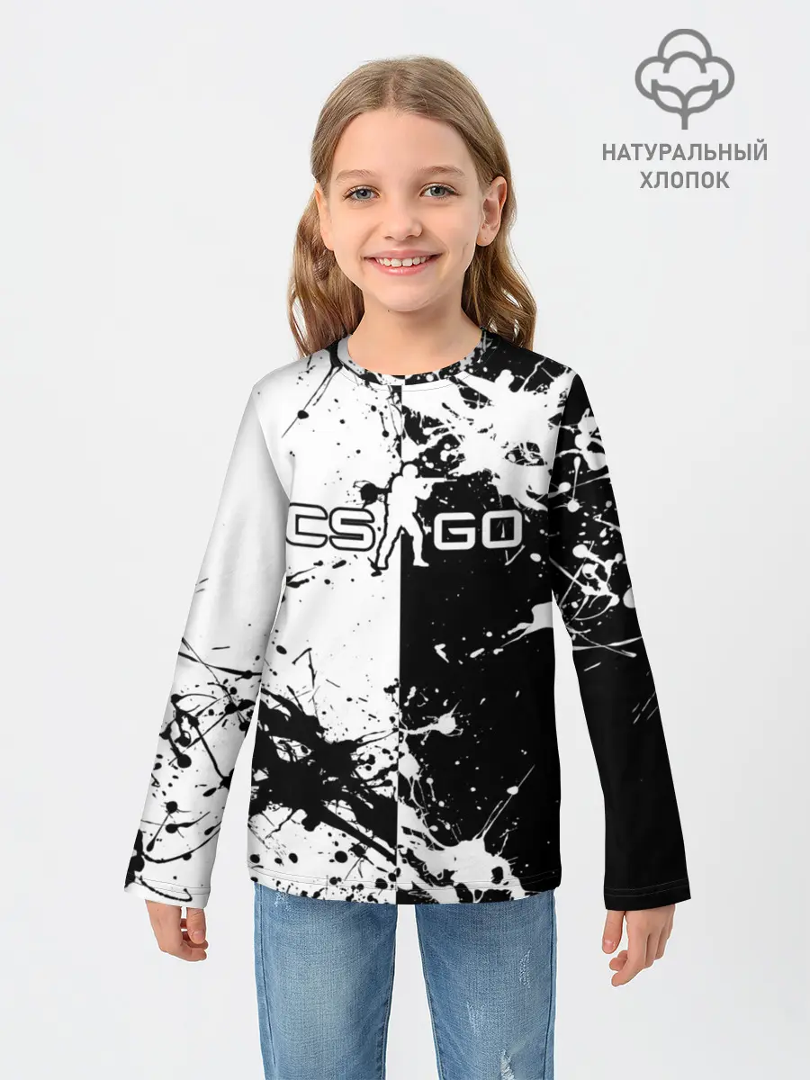 Детский лонгслив / COUNTER STRIKE