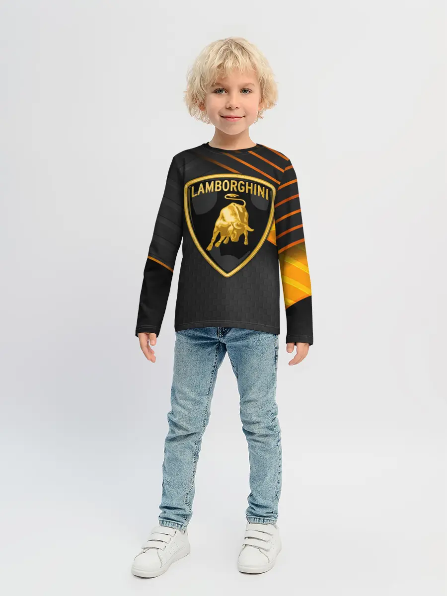Детский лонгслив / Lamborghini